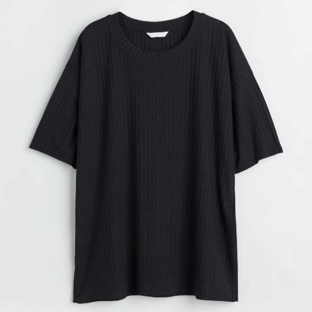 H&M Ribbed T-Shirt